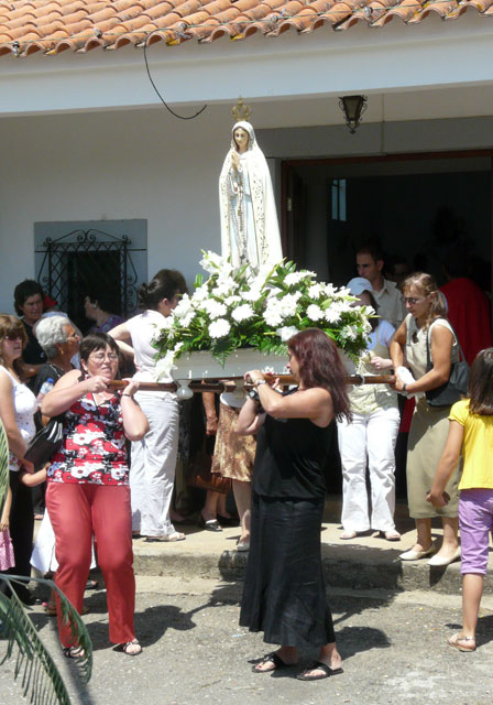beeld van Nossa Senhora de Fátima
