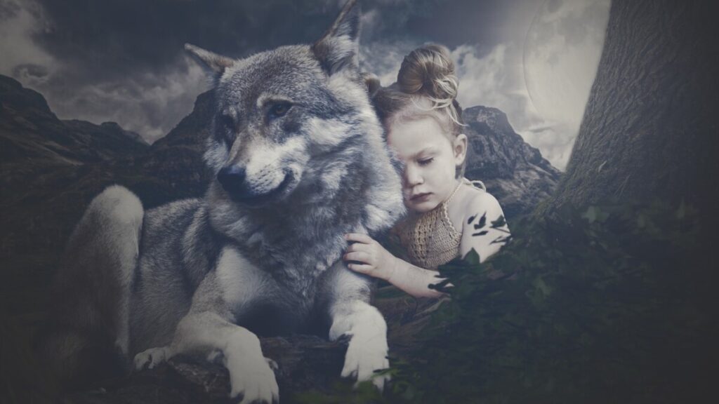 Bestel de DVD bij Bol.com wolf en kind