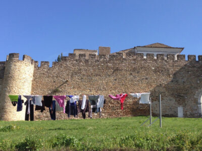 Estremoz, kasteel met waslijn