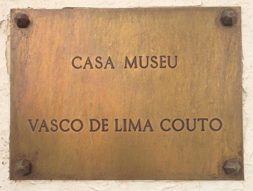 Naambord van museum Vasco de Lima Couto.