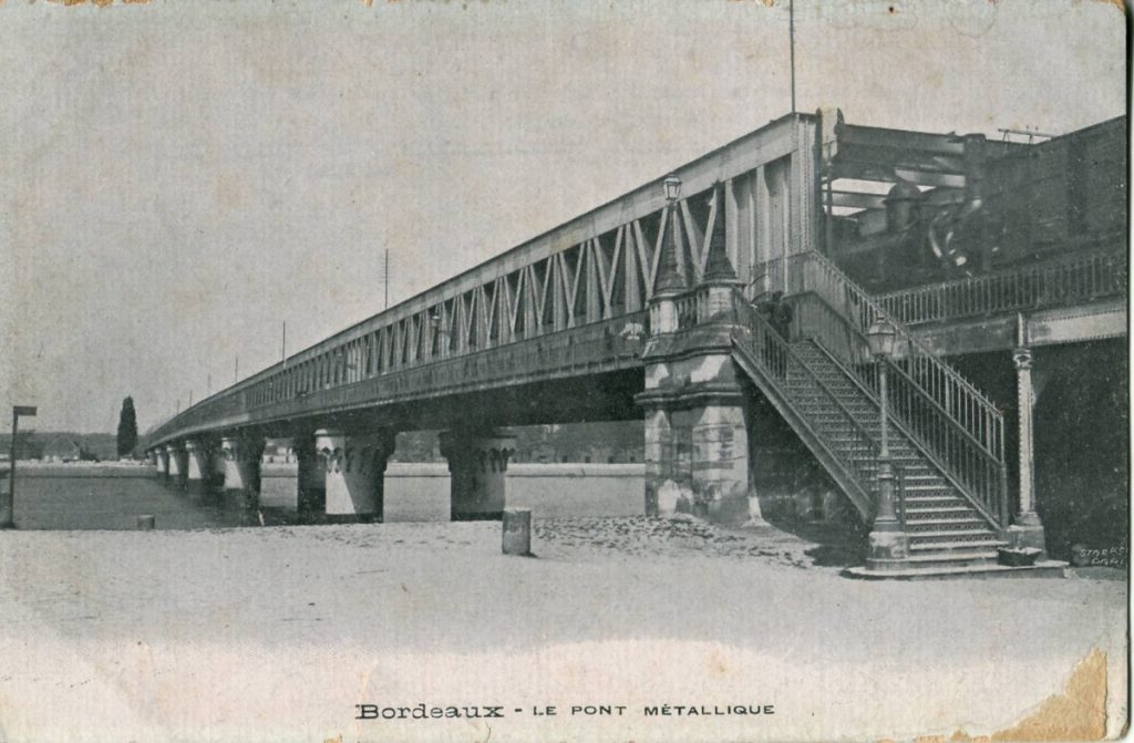 metalen brug van Bordeaux