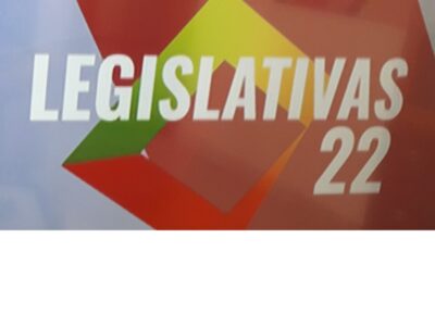 Logo van de parlementsverkiezingen 2022 in Portugal