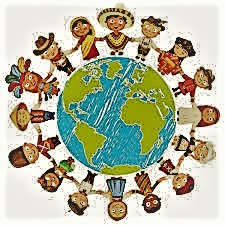 Diversiteit - de poppetjes vertegenwoordigen grosso modo de diverse bevolkingsgroepen