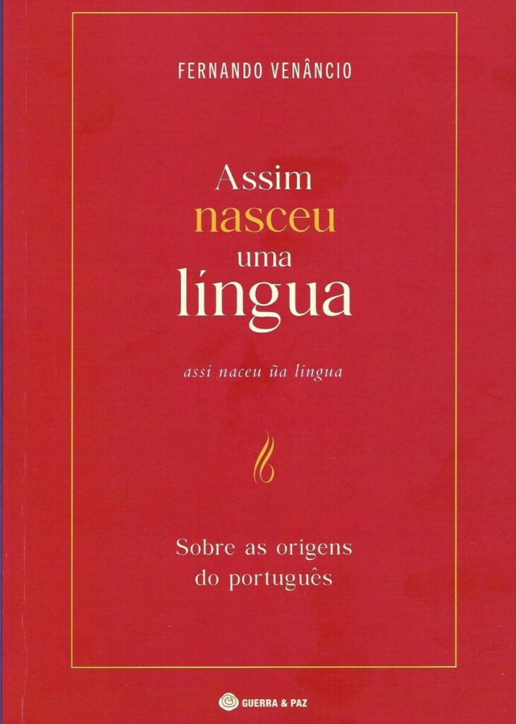 Voorpagina van het boek 'Assim Nasceu uma Língua' van Fernando Venâncio