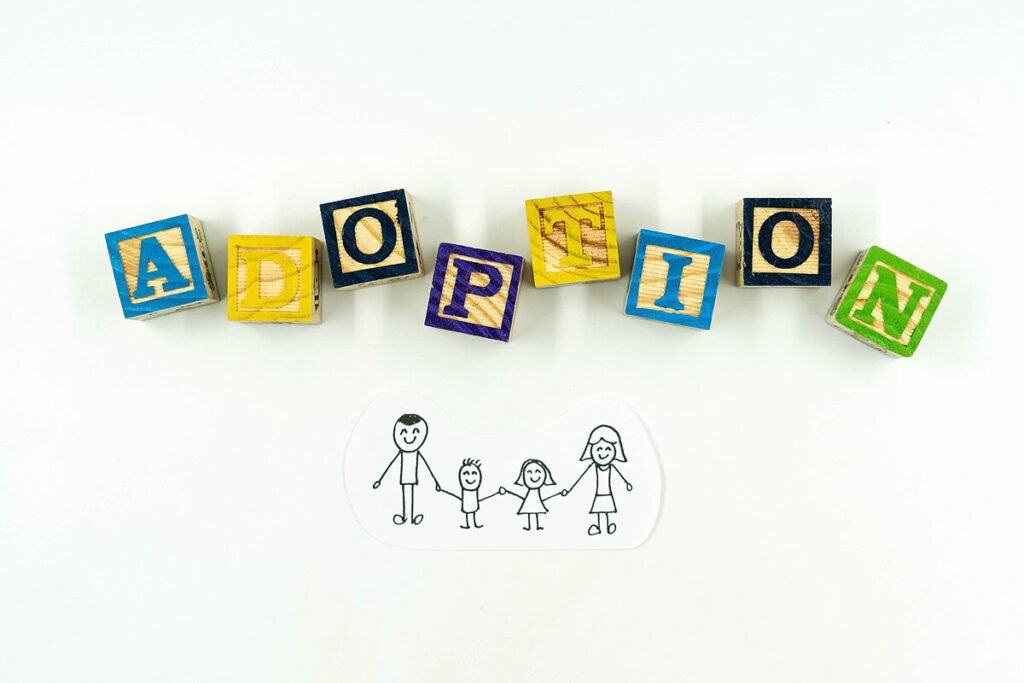 Illustratie adoptie