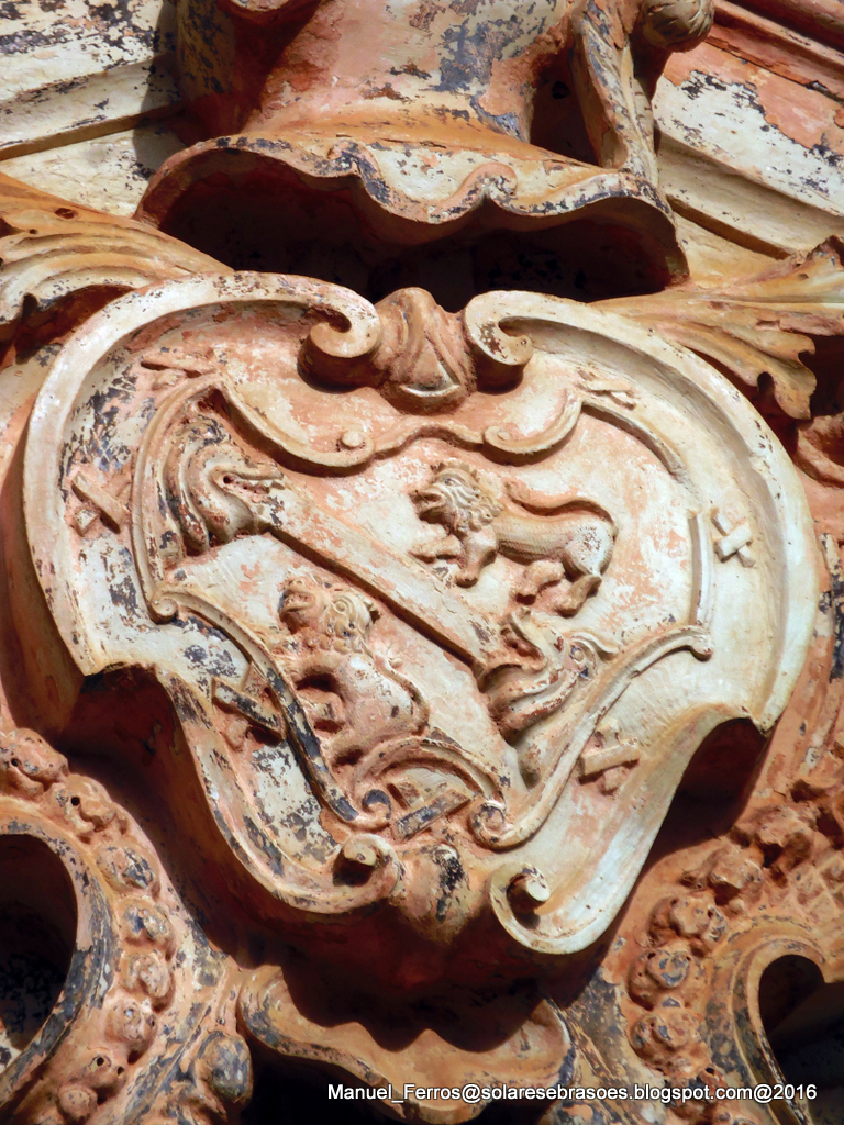 Wapenschild, detail.