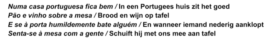 Openingsverzen verzen