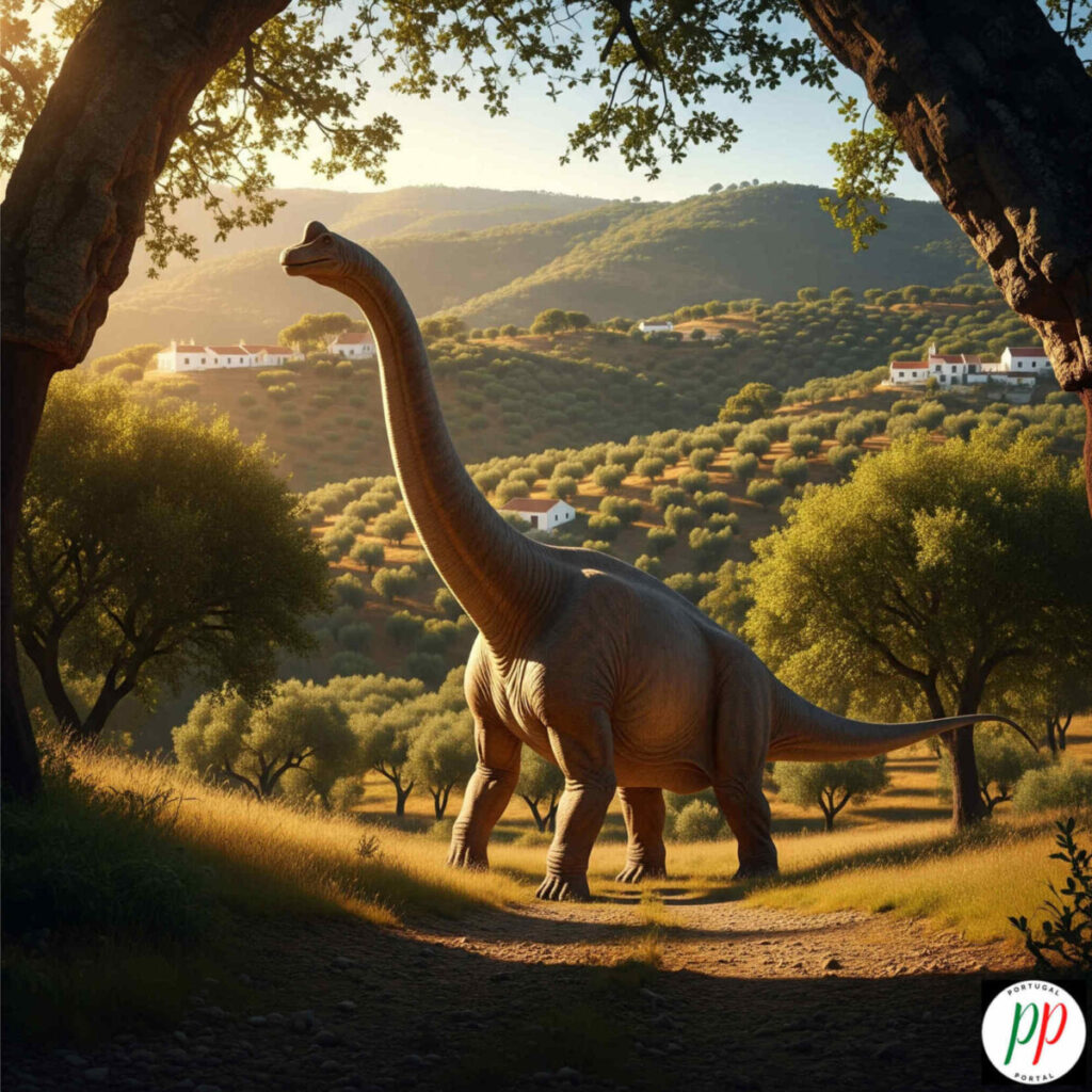 Meer dinossaurus voetafdrukken blootgelegd in Salir do Porto 
