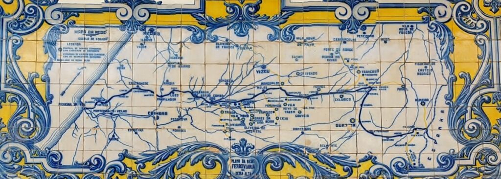 Linha da Beira Alta, tegeltableau