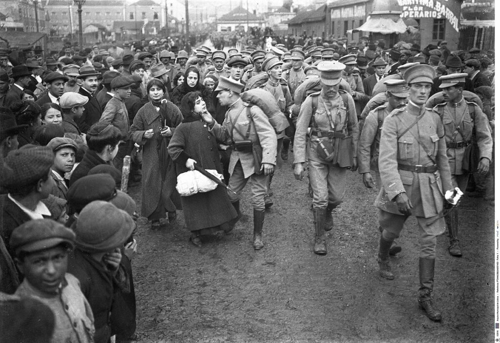 Vertrek van het CEP in Lissabon naar Vlaanderen