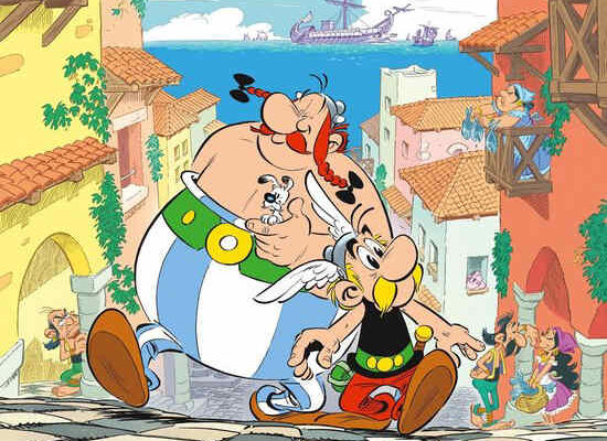 Cover Asterix in Lusitania