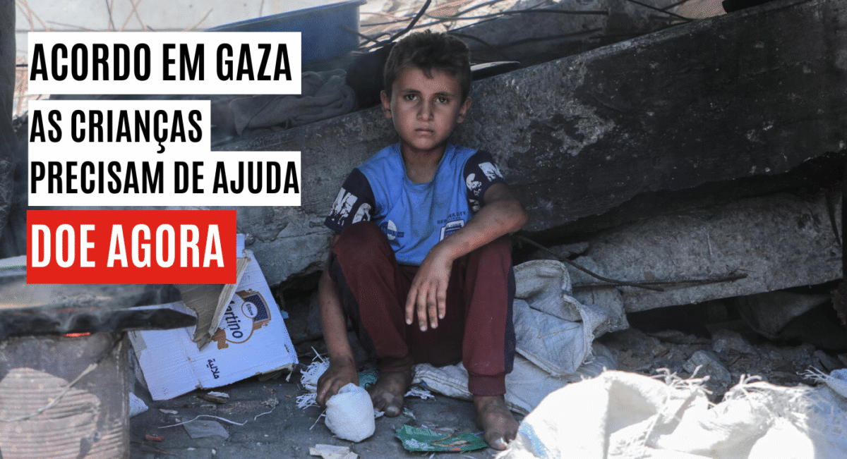 Unicef hulpoproep voor kinderen in Gaza