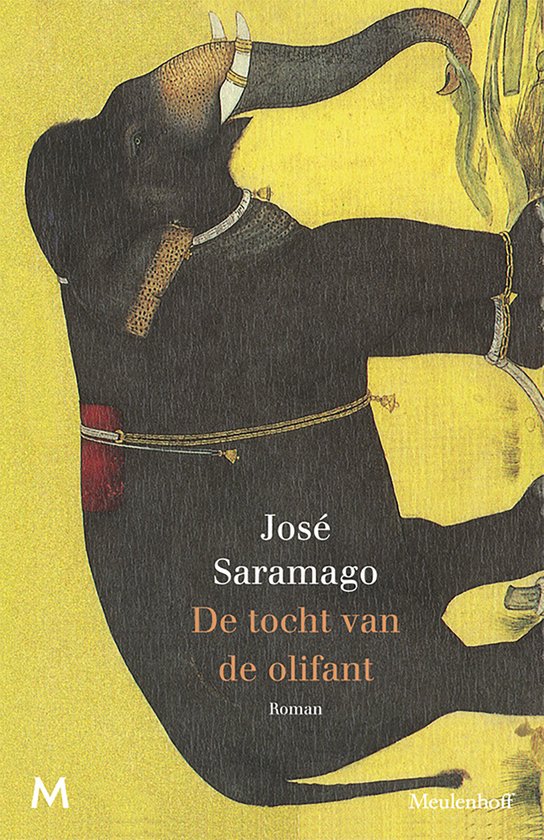 Kaft van De tocht van de olifant (José Saramago)