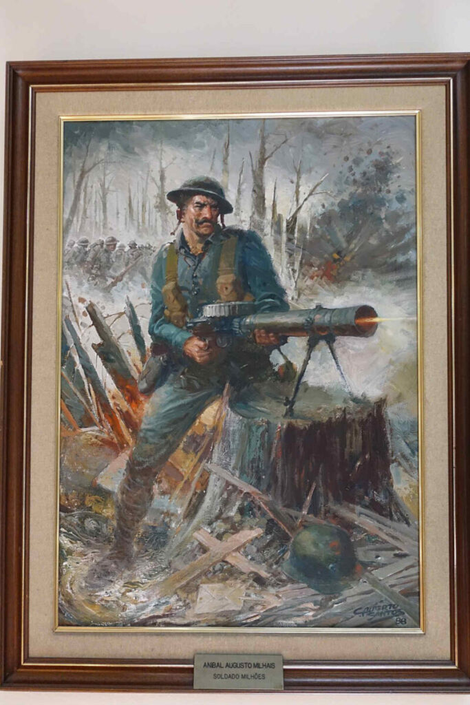 Soldado Milhões, schilderij van Carlos Alberto Santos