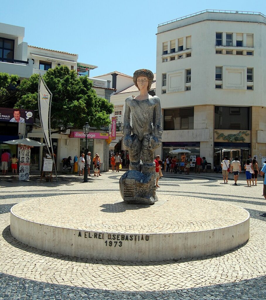 standbeeld koning Sebastiaan