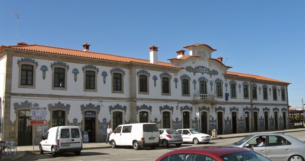 Het tegenwoordige treinstation Vilar Formoso (2008)