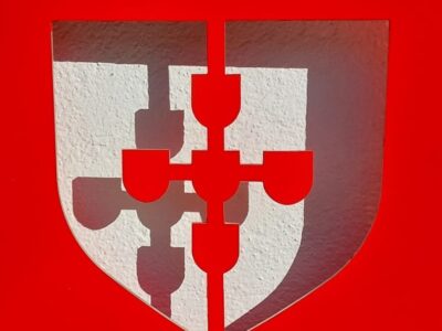 Deel van de Portugese vlag. Foto Cees Groenewegen