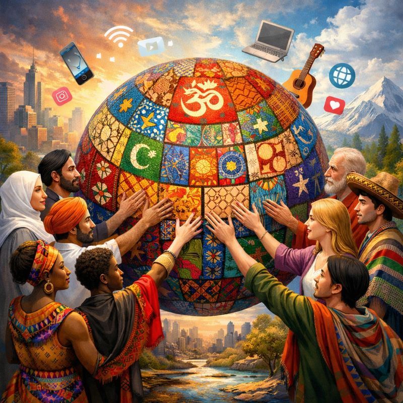 AI beeld dat pluraliteit symboliseert