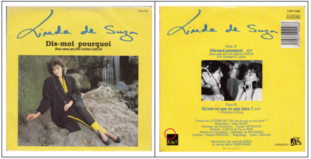 Platenhoes van Dis-Moi Pourquoi