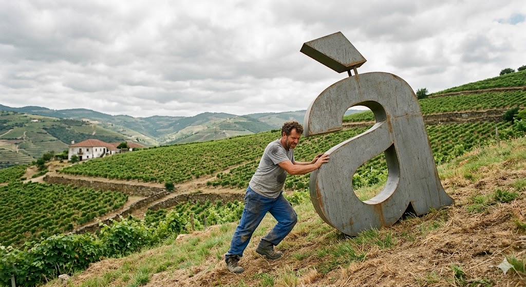 Man duwt letter à heuvelop