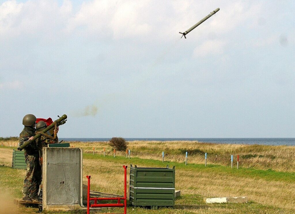 Een Strela in actie.