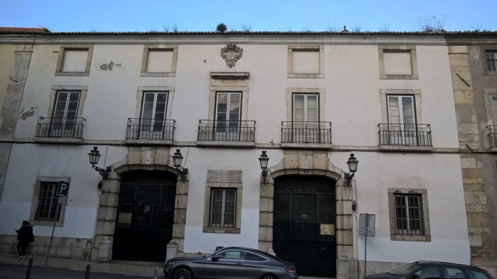 Palácio de Pombal, vermoedelijk geboortehuis van de markies