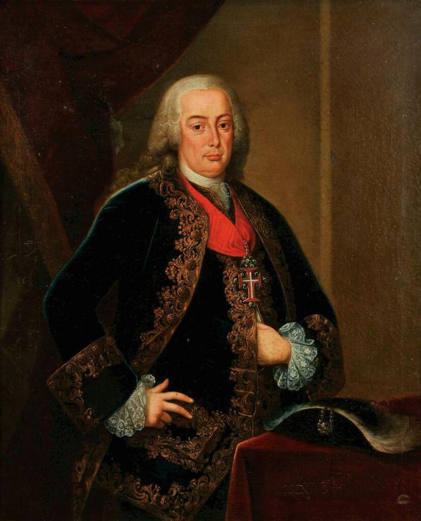 Portret van de eerste markies van Pombal