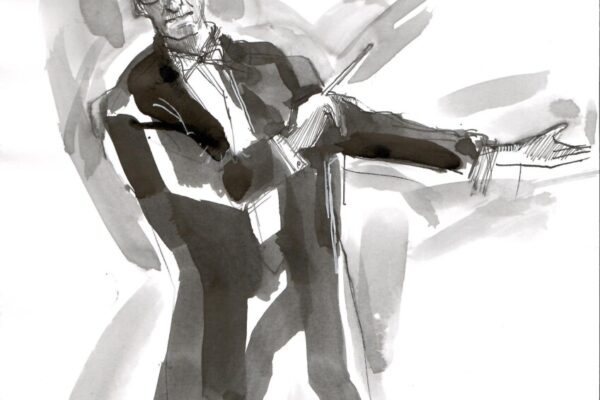 Tekening va Álvaro Cassuto, door Robert Kruzdlo