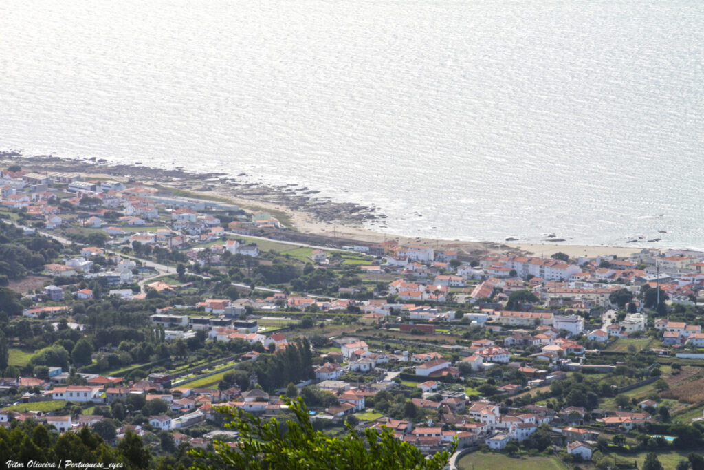 Overzichtsfoto van het landschap in Portugal