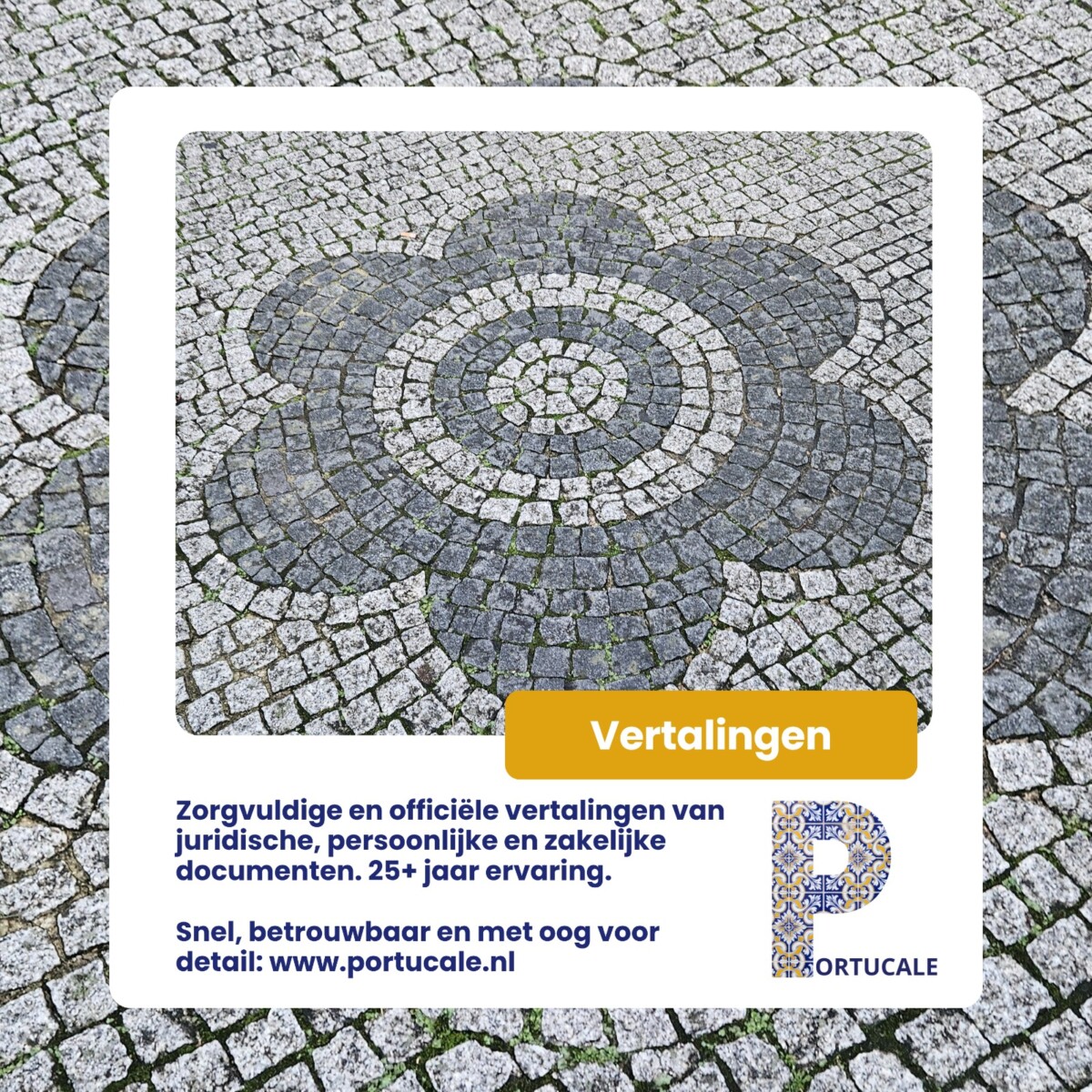 Advertentie Taaldiensten Portucale