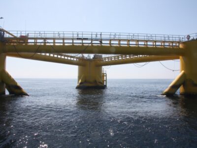 windfloat floating offshore foundation from principle power
