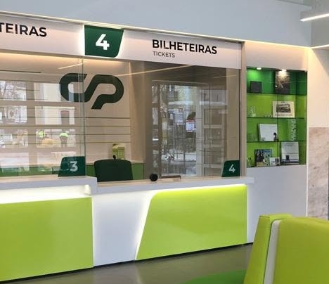 Loket Portugees treinstation