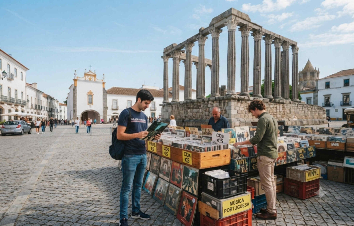 Snuisteren in platen en CD's in Evora