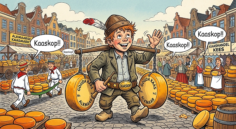kaaskop cartoon