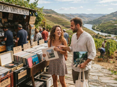 snuisteren in platen en cd's langs de douro