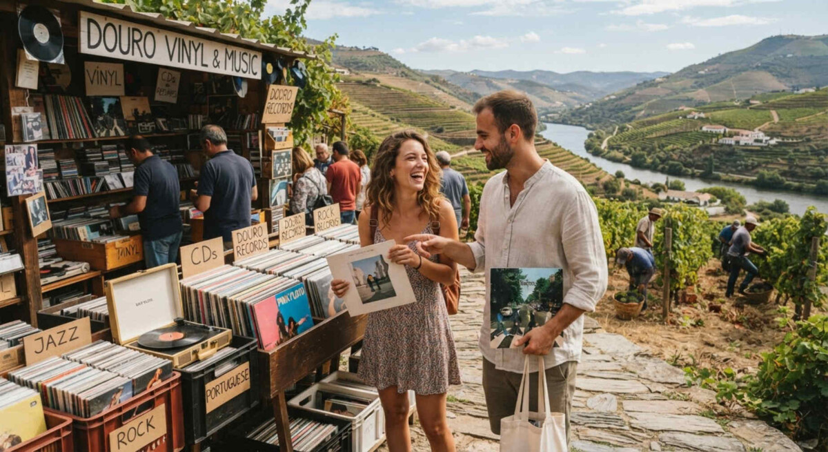 Snuisteren in platen en cd's langs de douro