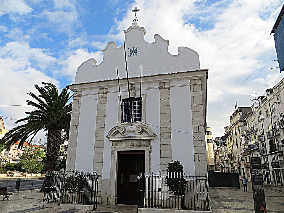 Capela de Nossa Senhora da Saude bij de Praça Martim Moniz, Lissabon