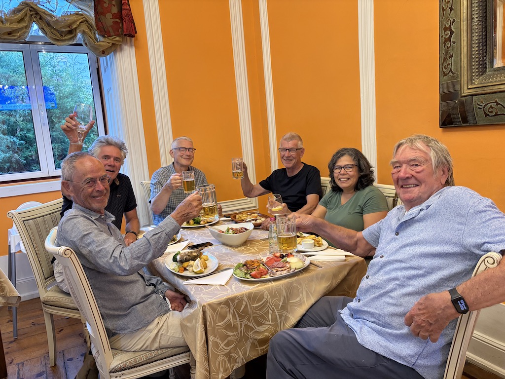 Diner met Henk Eggens en zijn vrouw Jesus