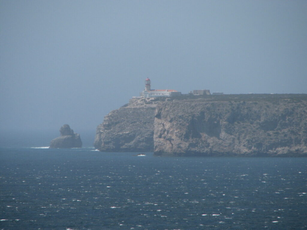 view of the lighthouse at cape de st vincent 'the end of the world' sagres